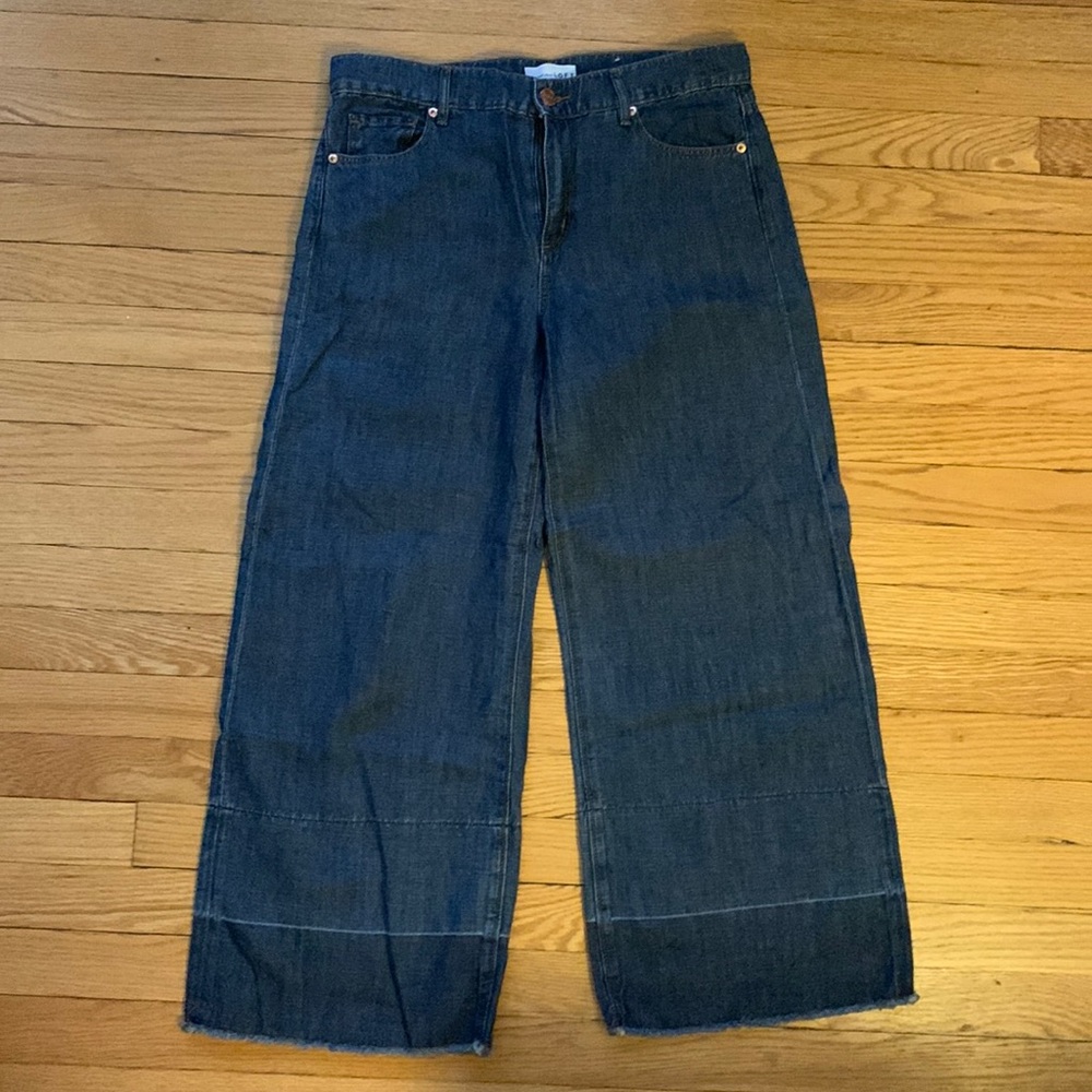 LOFT Wide Leg Jeans
